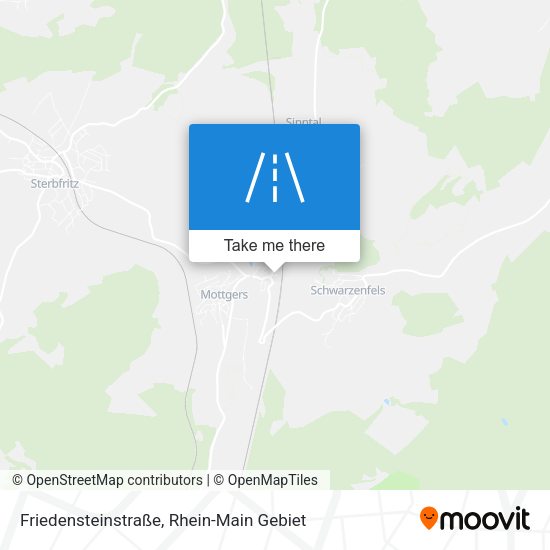 Friedensteinstraße map