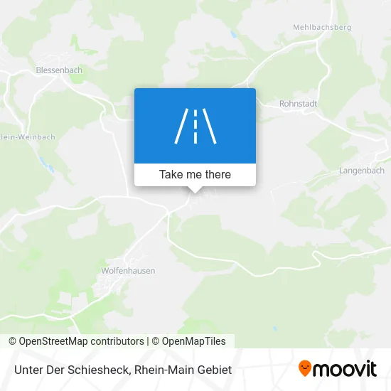 Карта Unter Der Schiesheck