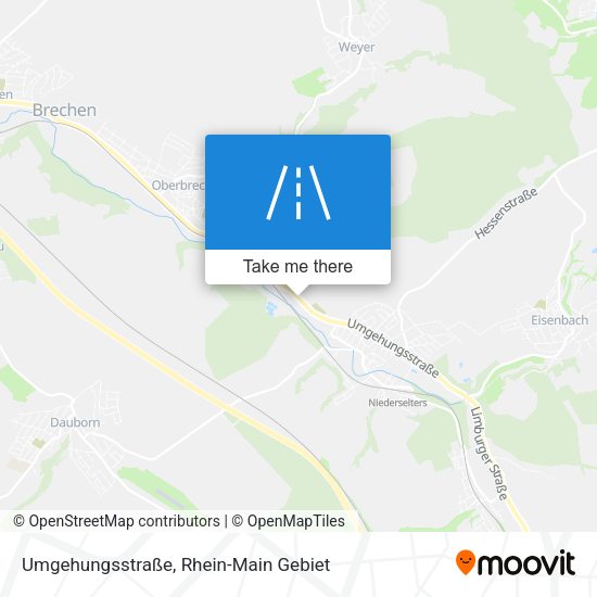 Umgehungsstraße map