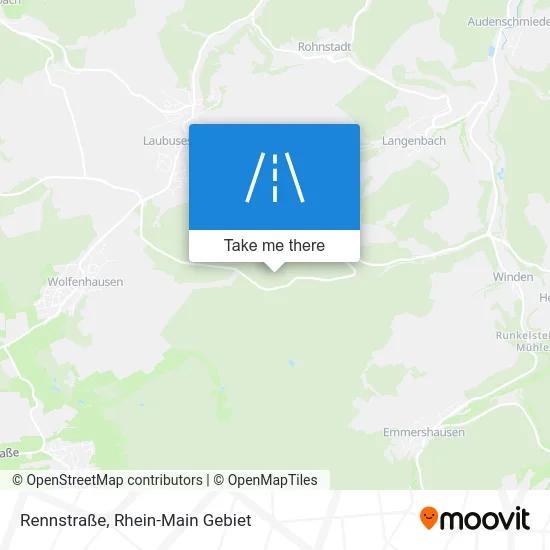 Rennstraße map