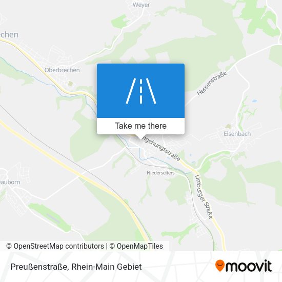 Preußenstraße map