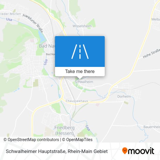 Schwalheimer Hauptstraße map