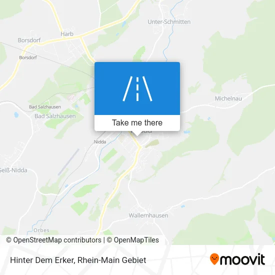 Карта Hinter Dem Erker