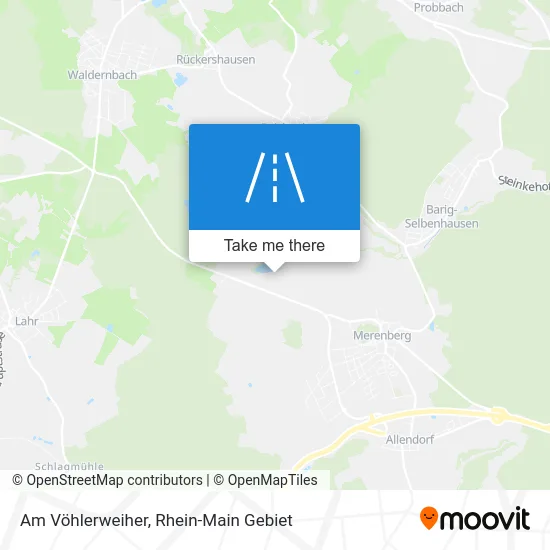 Карта Am Vöhlerweiher