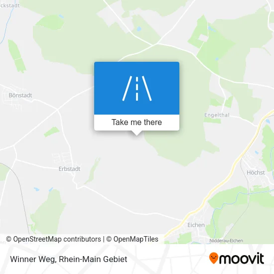 Карта Winner Weg