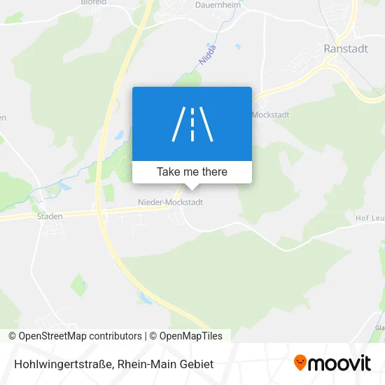 Карта Hohlwingertstraße