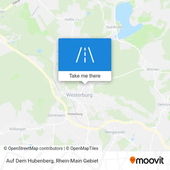Карта Auf Dem Hubenberg