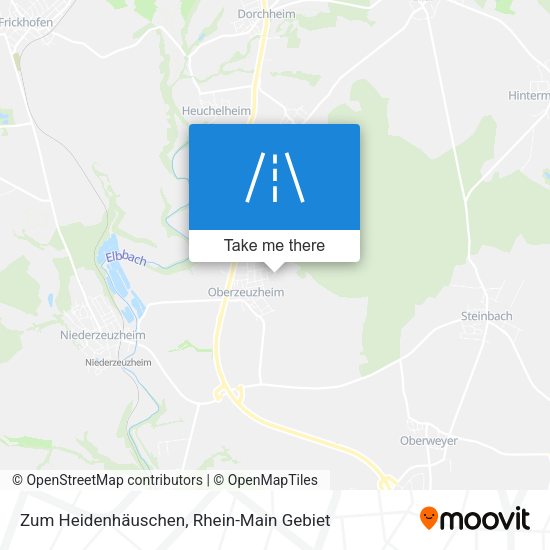Zum Heidenhäuschen map