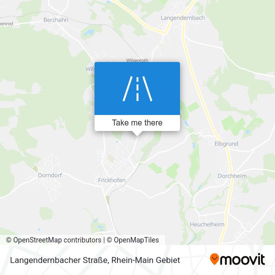 Langendernbacher Straße map