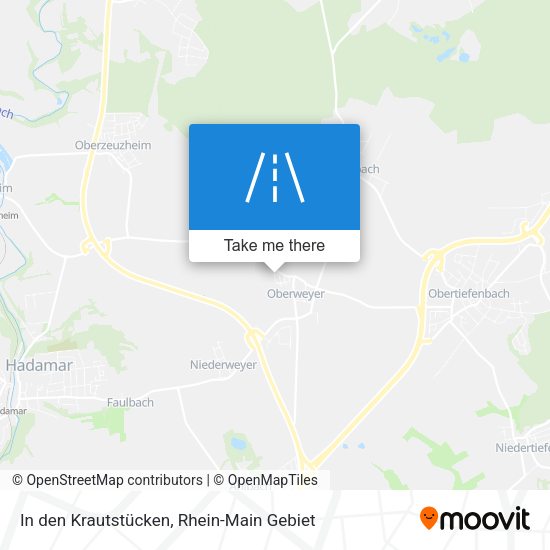 In den Krautstücken map