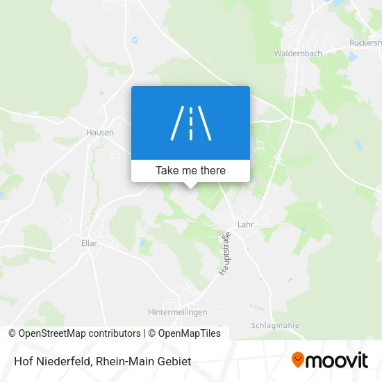 Карта Hof Niederfeld
