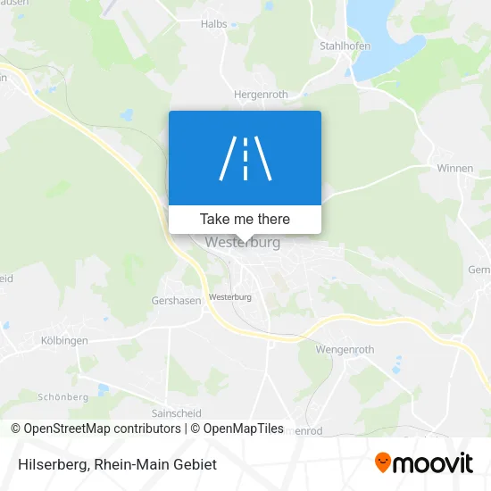 Карта Hilserberg