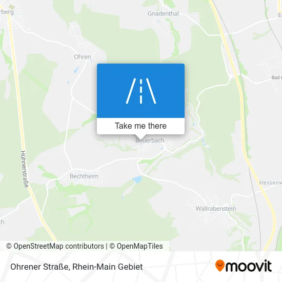 Карта Ohrener Straße