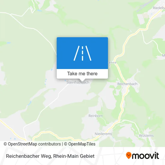 Карта Reichenbacher Weg