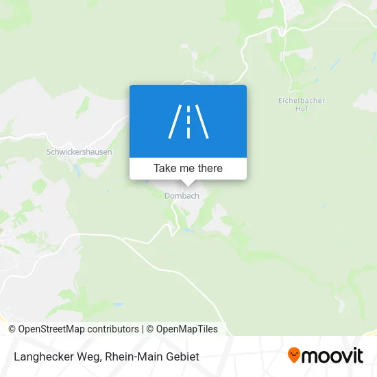 Карта Langhecker Weg