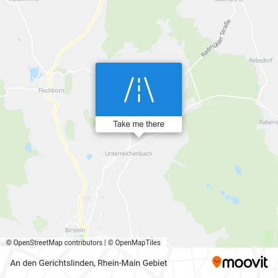 Карта An den Gerichtslinden