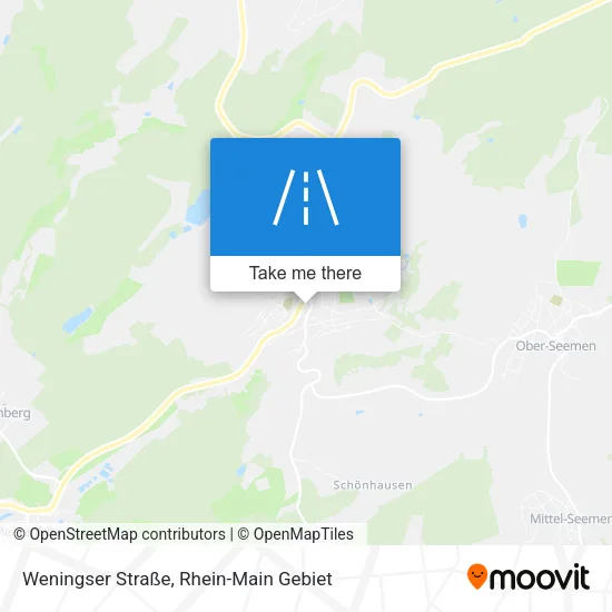 Weningser Straße map