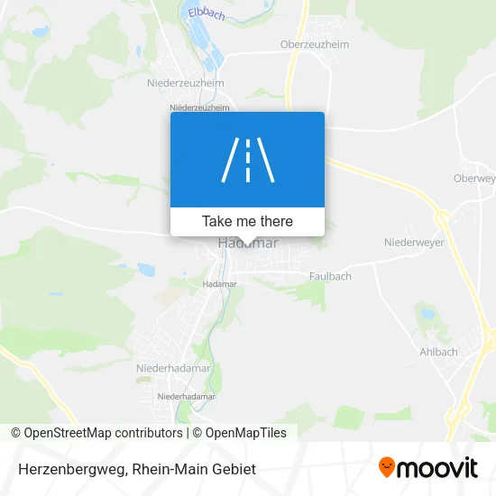 Карта Herzenbergweg