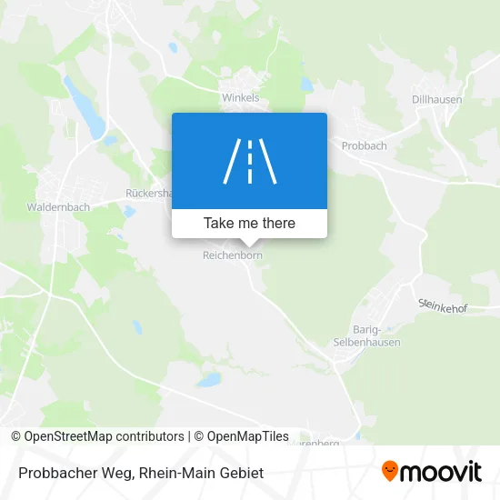 Карта Probbacher Weg