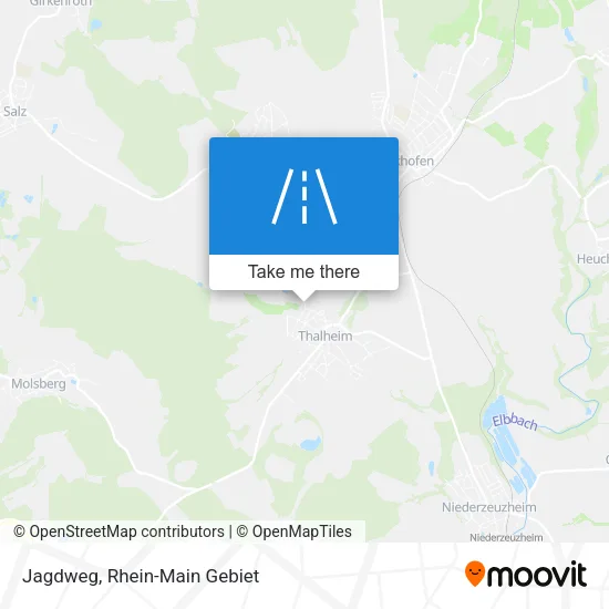 Карта Jagdweg