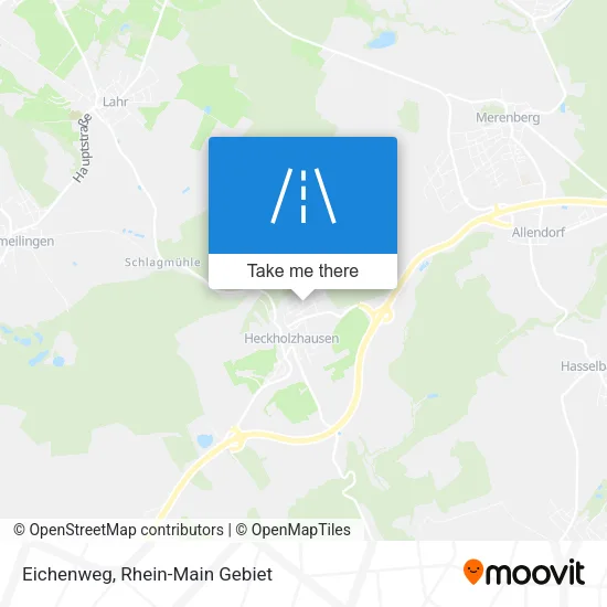 Карта Eichenweg