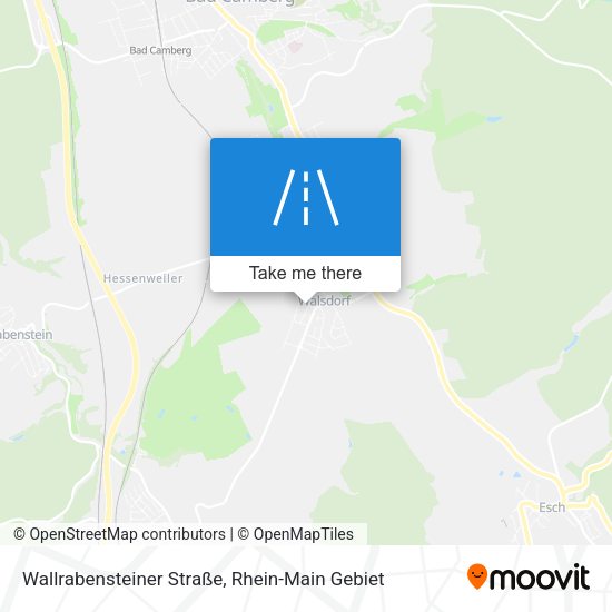 Wallrabensteiner Straße map