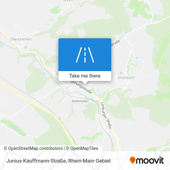 Карта Junius-Kauffmann-Straße