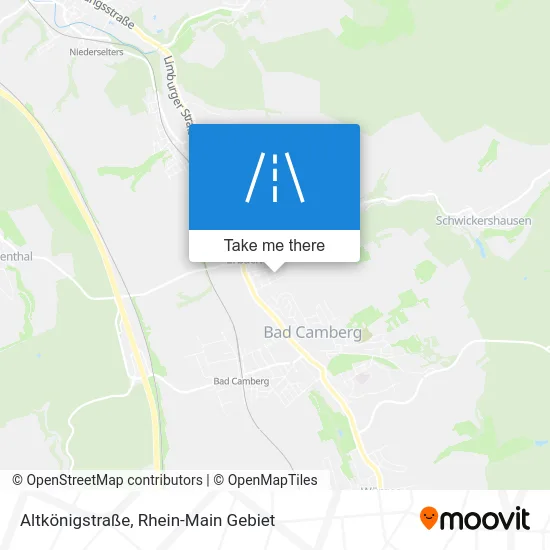 Карта Altkönigstraße