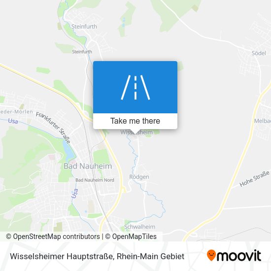 Wisselsheimer Hauptstraße map