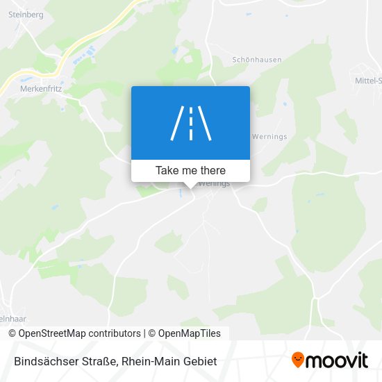 Bindsächser Straße map