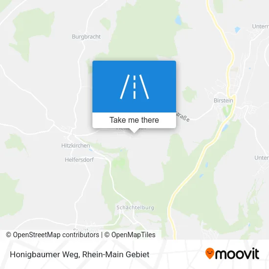 Карта Honigbaumer Weg