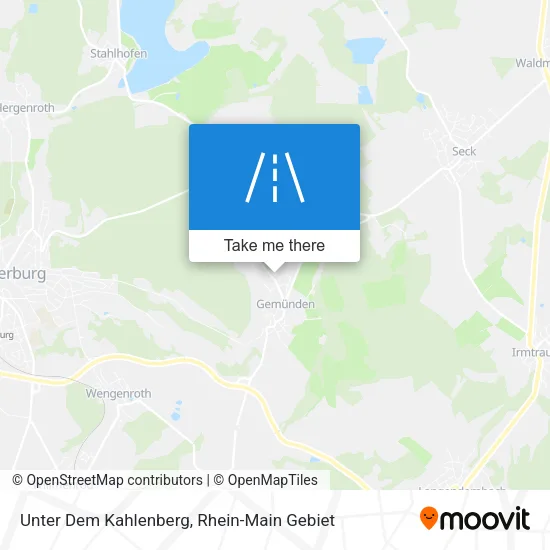 Карта Unter Dem Kahlenberg