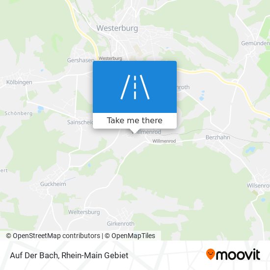 Auf Der Bach map