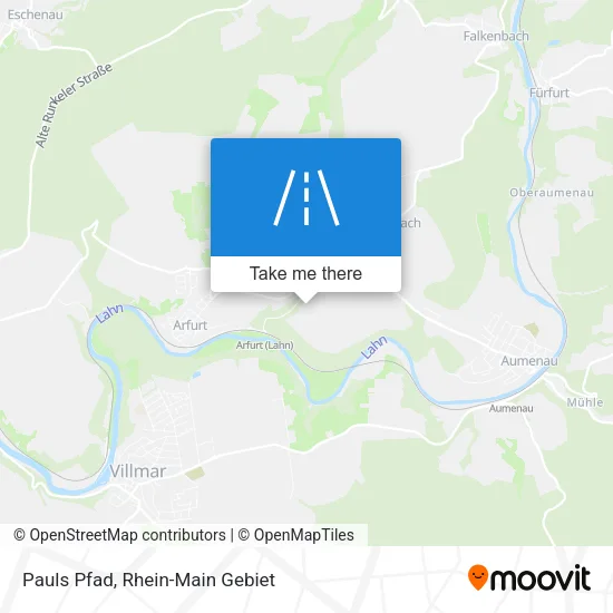 Карта Pauls Pfad