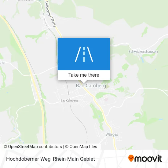 Карта Hochdoberner Weg
