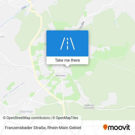 Franzensbader Straße map