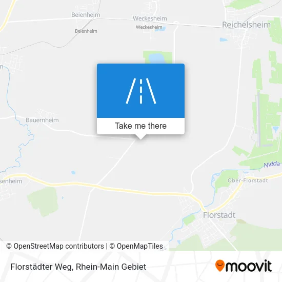 Карта Florstädter Weg