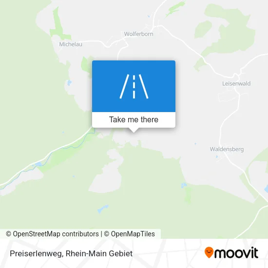 Карта Preiserlenweg