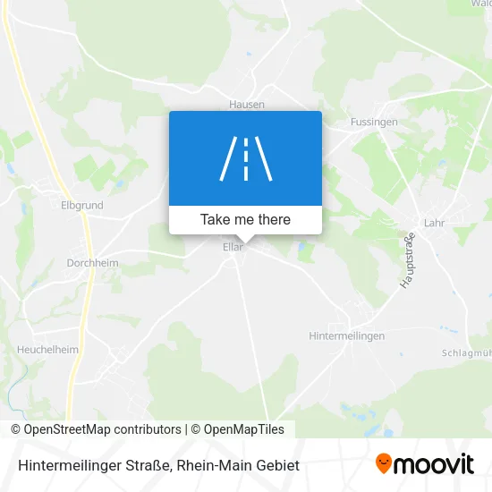 Карта Hintermeilinger Straße
