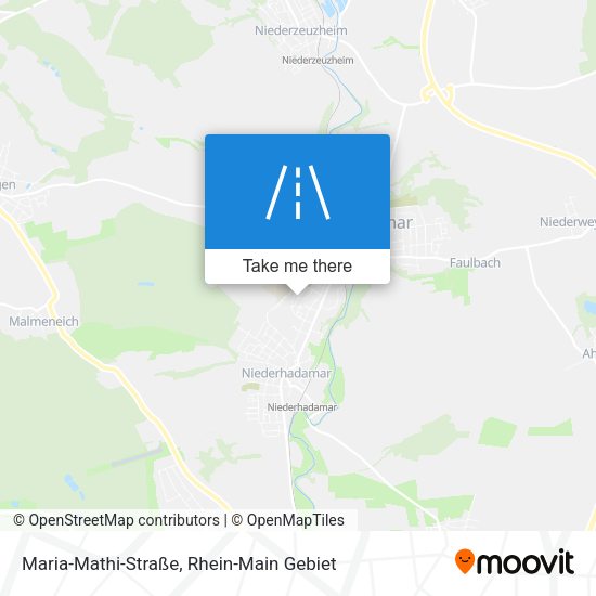 Maria-Mathi-Straße map
