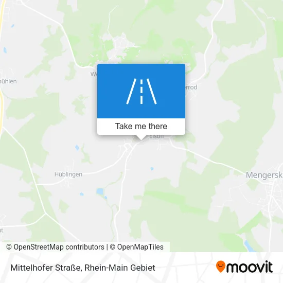 Карта Mittelhofer Straße