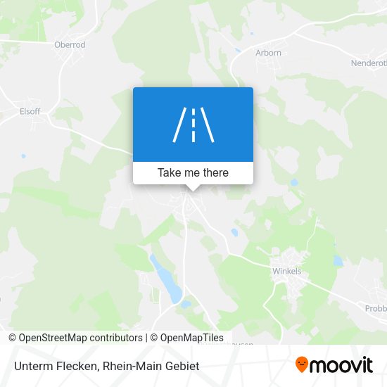 Карта Unterm Flecken