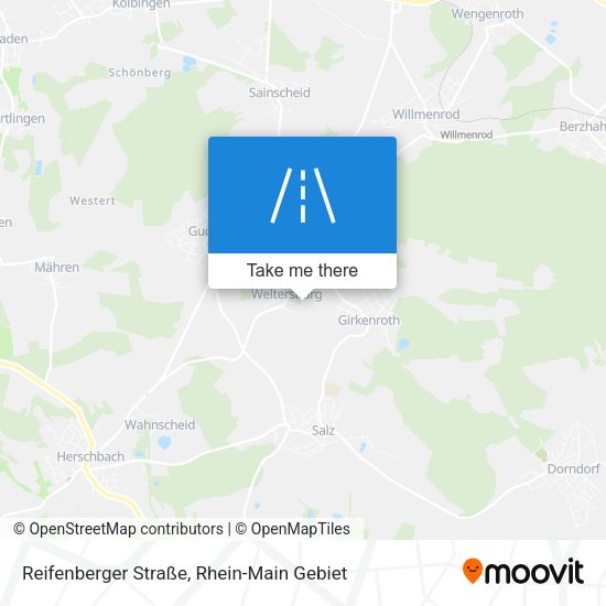 Reifenberger Straße map