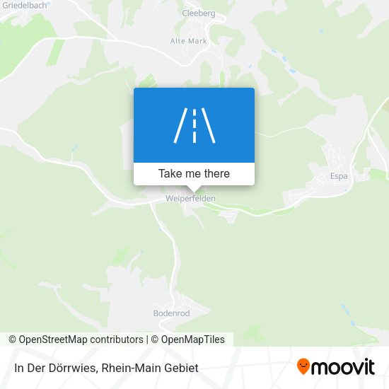 In Der Dörrwies map