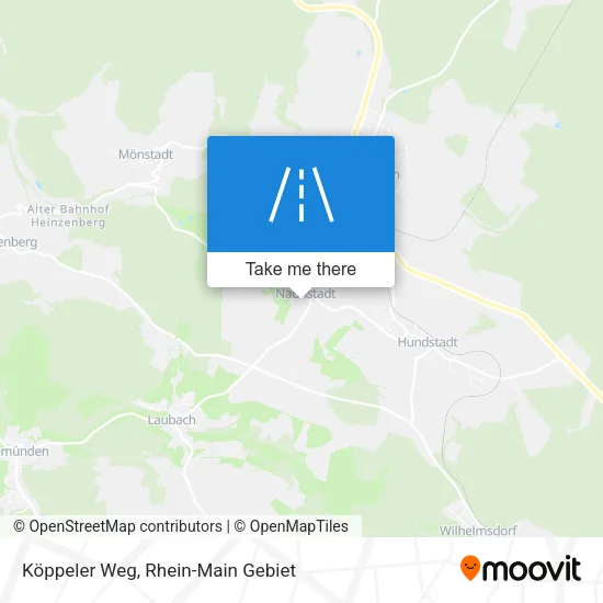 Карта Köppeler Weg