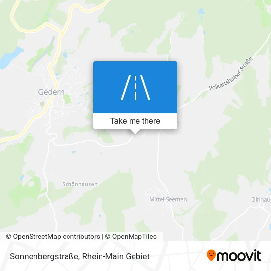 Карта Sonnenbergstraße