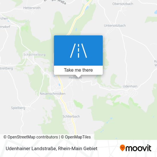 Udenhainer Landstraße map