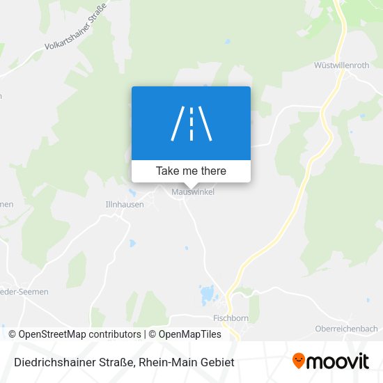 Diedrichshainer Straße map