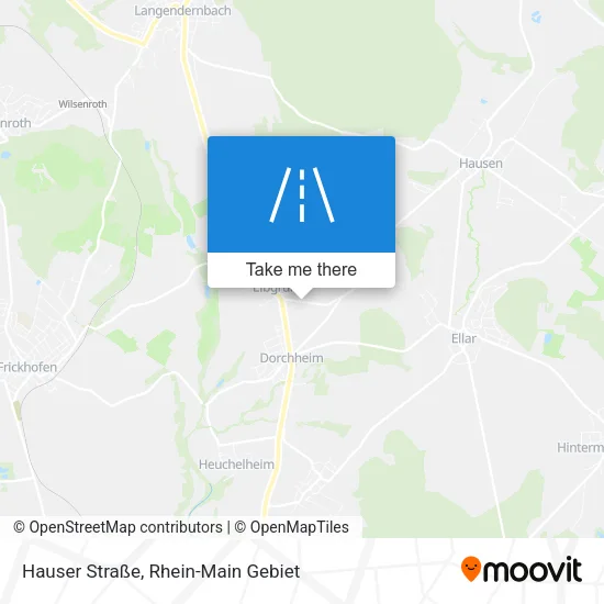 Карта Hauser Straße