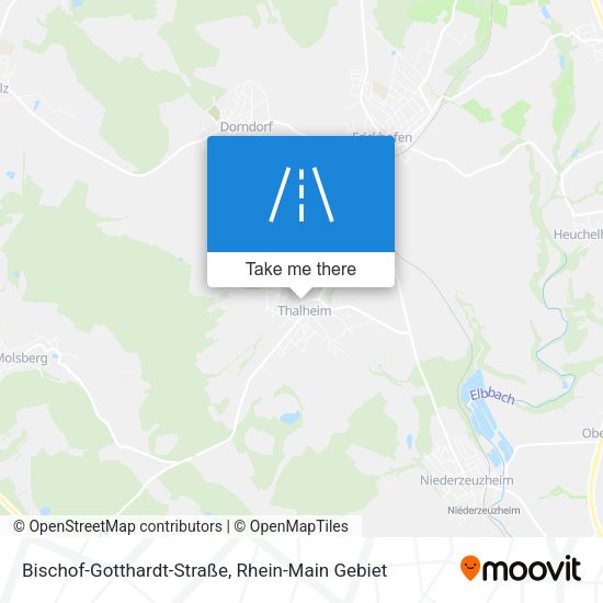Bischof-Gotthardt-Straße map